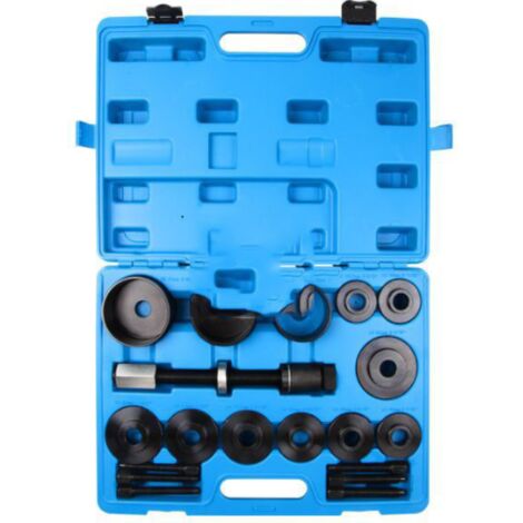 Wheel Bearing Wheel Hub 19-Piece Tool Assembly and Disassembly Set Wheel Bearing Puller Front Wheel Bearing Removal Tool One Piece