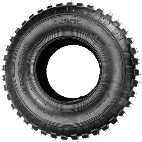 16X8-7 Inch Lawn Tractor Tire Straight Valve Lawn Mower