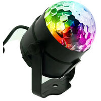 Stage Lamp 15 Color Nightclub Lighting, Mini Disco Light RGB LED Projector DJ Spot Effect Crystal Disco Ball Deco Lighting Atmosphere Evening Party [With Remote Control]
