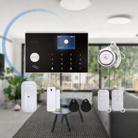 Multilingual dual network wifi alarm GSM home network host burglar alarm smart home burglar alarm system