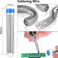 Soldering iron kit, 60W precision electric soldering iron, 200 ~ 480 adjustable temperature, on / off switch, indicator light,
