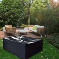 Cover for garden furniture (213 * 132 * 74CM) - waterproof tarpaulin for garden table, lounge or balcony furniture - extremely weather-resistant