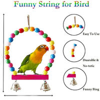 Bird toy parrot rocking toy