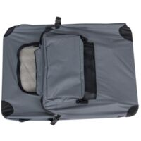 Large Pet Bag, Handbag, Portable Steel Frame Bag, Dog Outing Supplies, Dog Crate, Car Carrier Bag, Breathable 42 * 30 * 30 Red