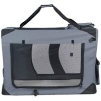 Large Pet Bag, Handbag, Portable Steel Frame Bag, Dog Outing Supplies, Dog Crate, Car Carrier Bag, Breathable 42 * 30 * 30 Red