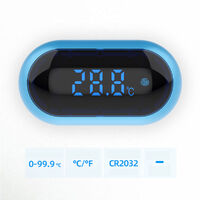 Aquarium Thermometer - LCD Digital Aquarium Thermometer, Terrarium ， High precision temperature measurement with digital LED display