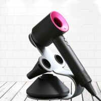 Magnetic hair dryer holder For Supersonic hair dryer diffuser and two dyson nozzles