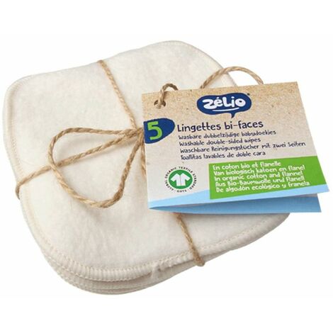 Lot de 5 Lingettes démaquillantes lavables