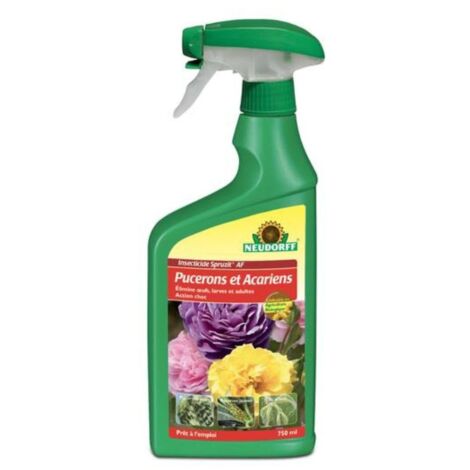 Insecticide Pucerons et Acariens Spruzit - Pulvérisateur PAE - 750ml