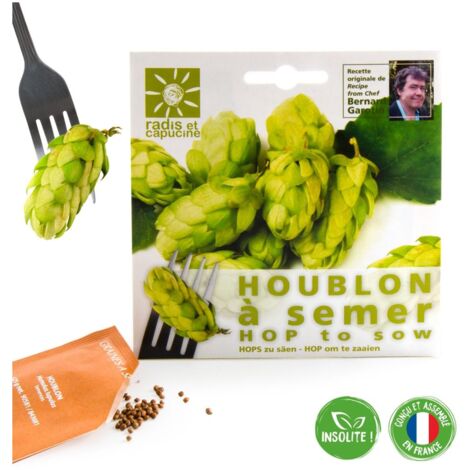 Sachet graines fleurs comestibles - Houblon (1/5)