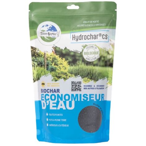 TERRA NOSTRA - RÉTENTEUR D'EAU HYDROCHAR CS - SACHET 300G