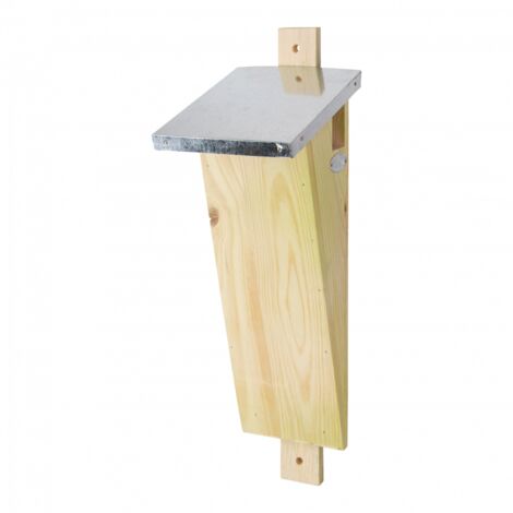 Nichoir pour grimpereau - L 18 x l 14 x H 41,5 cm - Bois de pin - Livraison gratuite (1/8)