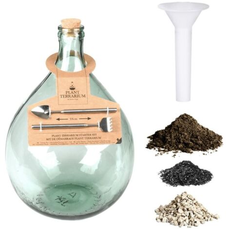 Terrarium végétal à faire soi même 5L (1/8)