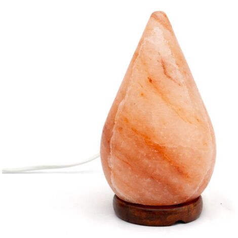 Lampe cristal de sel goutte polie (1/2)