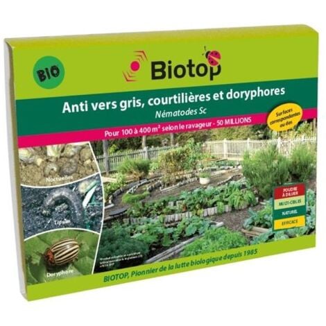 Nématodes SC anti vers gris et doryphores 50M