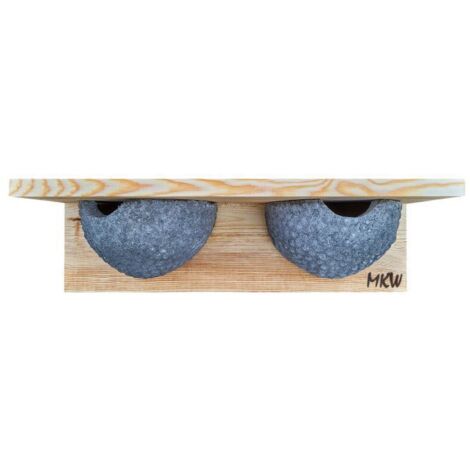 Nichoir à hirondelles de fenêtre – Bois de pin certifié FSC – Installation sous avant-toit – Dimensions 15 x 50 x 17 cm – Poids 5 kg – MKW