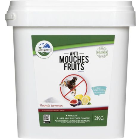 Phosphate diammonique - Anti Mouches des Fruits - Seau 2 kg
