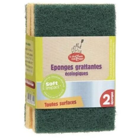 Dishmatic Lot De 9 Éponges Vertes De Rechange Très Résistantes - Nettoyage Général