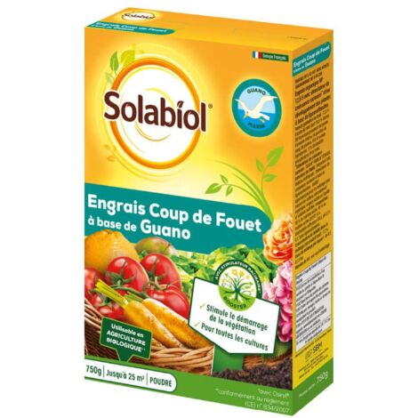 Engrais coup de fouet au guano - 750 g