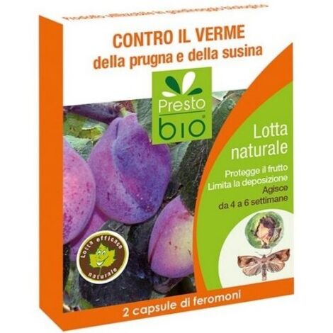 Phéromone contre le ver de la prune et de la mirabelle (2 capsules)