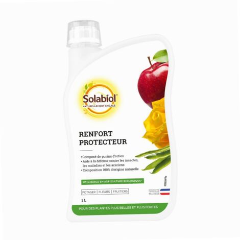 Purin d'Orties Solabiol flacon 1L : Boostez la croissance naturelle de vos plantes