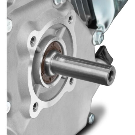 EBERTH 6,5 CV 4,8 KW Motor gasolina 4 tiempos, motor de accionamiento, motor de kart, 19,05 mm diámetro del eje, 1 cilindro, motor industrial, 196 cc desplazamiento, refrigerado por aire, arranque rec