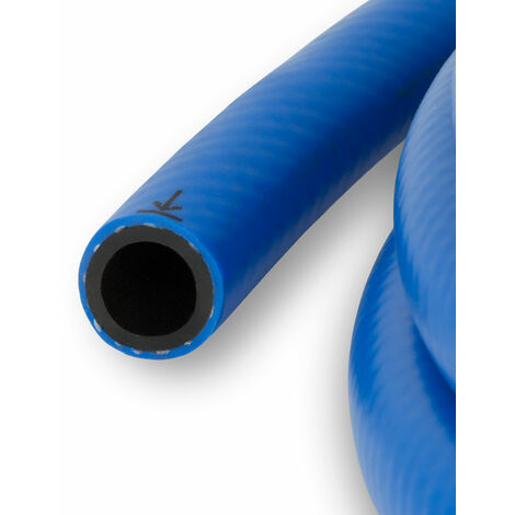 EBERTH Manguera aire comprimido 20m, manguera para compresor de aire, Ø10mm interno, Ø14,5mm externo, manguera de aire comprimido, manguera neumatica presión trabajo máx. 20 bar, manguera de compresor