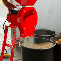 EBERTH Molino de maiz electrico 1100 vatios, rendimiento 240 kg/h