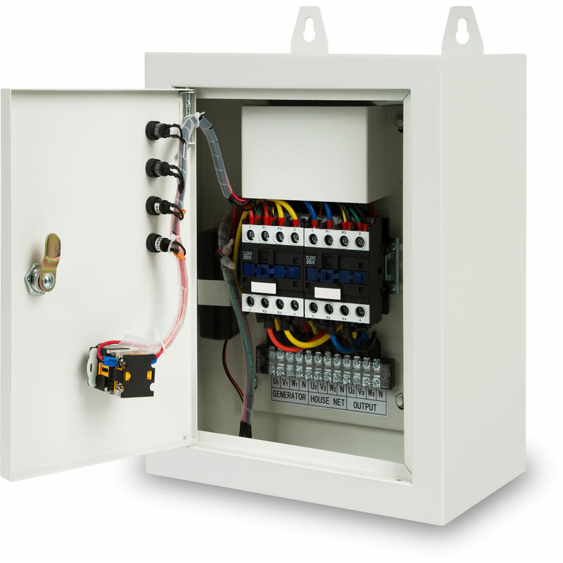 ATS meccanico, automatic transfer switch per impianto fotovoltaico 