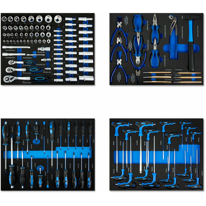 Kit 19 utensili isolante 1000V da elettricista professionali con valigetta  INGCO