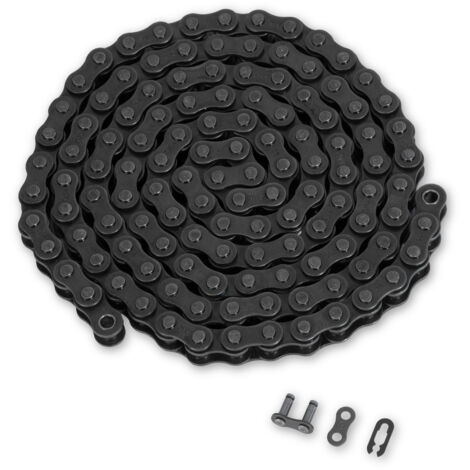 EBERTH Catena tipo 35 per frizione a pignone lunga 1,2 m, parte minerale per frizione centrifuga, frizione a denti centrifughi, larghezza 12 mm, universale, perfetta per motore a benzina 6,5 CV