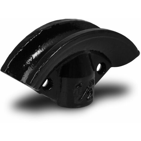 Pezzo pressione per curvatubi misura 1/2" ghisa solida laccato nero ricambio EBERTH