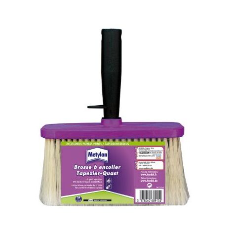 Metylan Brosse à Encoller, pour étaler de façon homogène la colle papiers peints