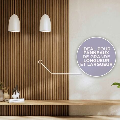PATTEX Colle de Fixation Panneau Décoratif, Colle à base de polymère haute performance - Cartouche de 470 gr