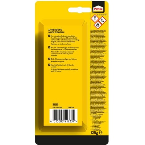 Pattex Colle contact type néoprène - Formule Gel tous matériaux - tube 125 gr