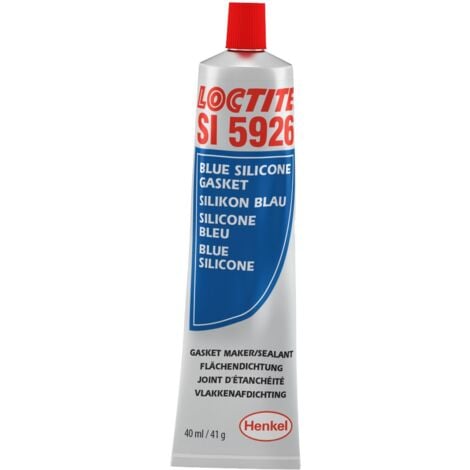 Loctite SI 5926 - Silicone bleu pour joint d'étanchéité moteur, pate à joint moteur, pate à joint carter - tube 40 ml