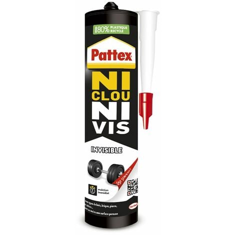 Colle Ni clou Ni vis Extra Fort & Rapide, 52 g - Pattex