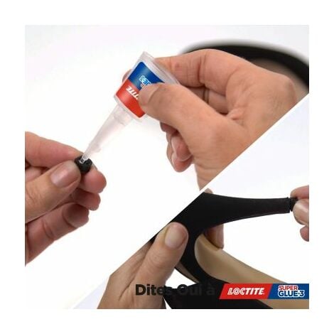 Loctite Super Glue-3 Précision Max, colle forte pour réparations précises, colle  liquide tous matériaux, colle