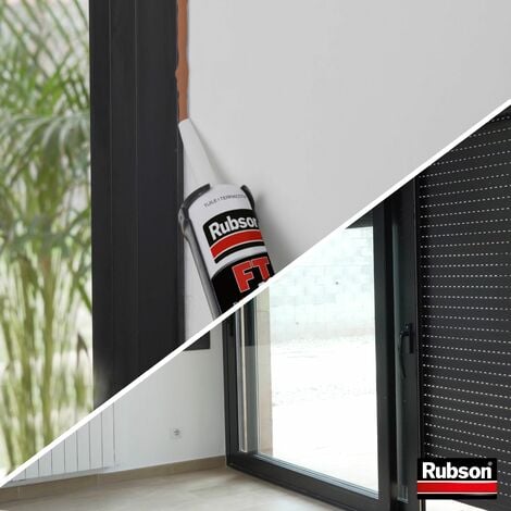 Rubson FT 101 Tuile, Mastic polymère de haute qualité pour joints, fissures, collages, Mastic étanche pour intérieur & extérieur, Mastic multi-matériaux, cartouche de 280 ml