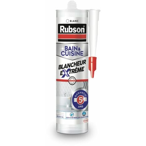 Silicone sanitaire Speed blanc 0,3 L RUBSON