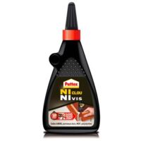 Pattex Ni Clou Ni Vis Colle Liquide - Colle blanche pour bois et autres matériaux - Flacon 200 gr