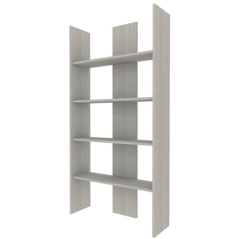 Libreria versatile: design moderno, montaggio facile, ideale per soggiorno, studio e cameretta - Rovere rock
