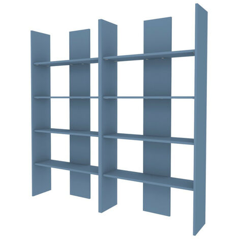 Libreria moderna per cameretta e soggiorno - Design versatile, resistente e facile da montare - Avio