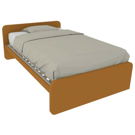 Letto una piazza e mezza con rete, ideale per camerette - Zolfo (1/5)