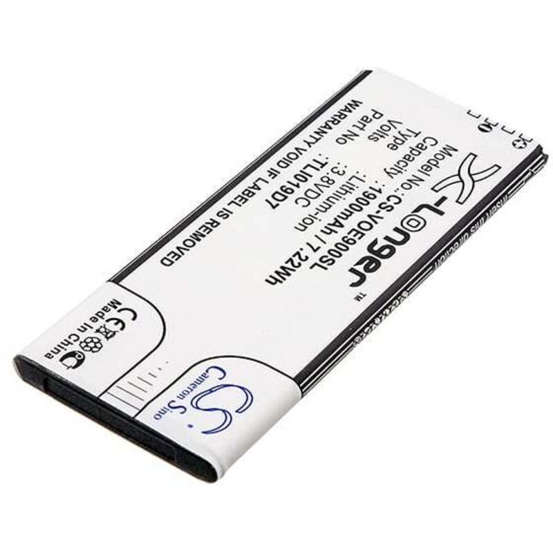 Vhbw batteria compatibile con Alcatel TLI019D7 smartphone cellulare (1900mAh, 3,8V, Li-Ion) | Leroy Merlin
