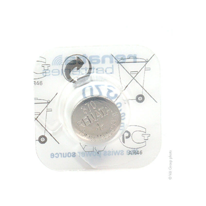 Pile bouton AG10, remplacement de la pile de montre, 0% Hg, 1.5V