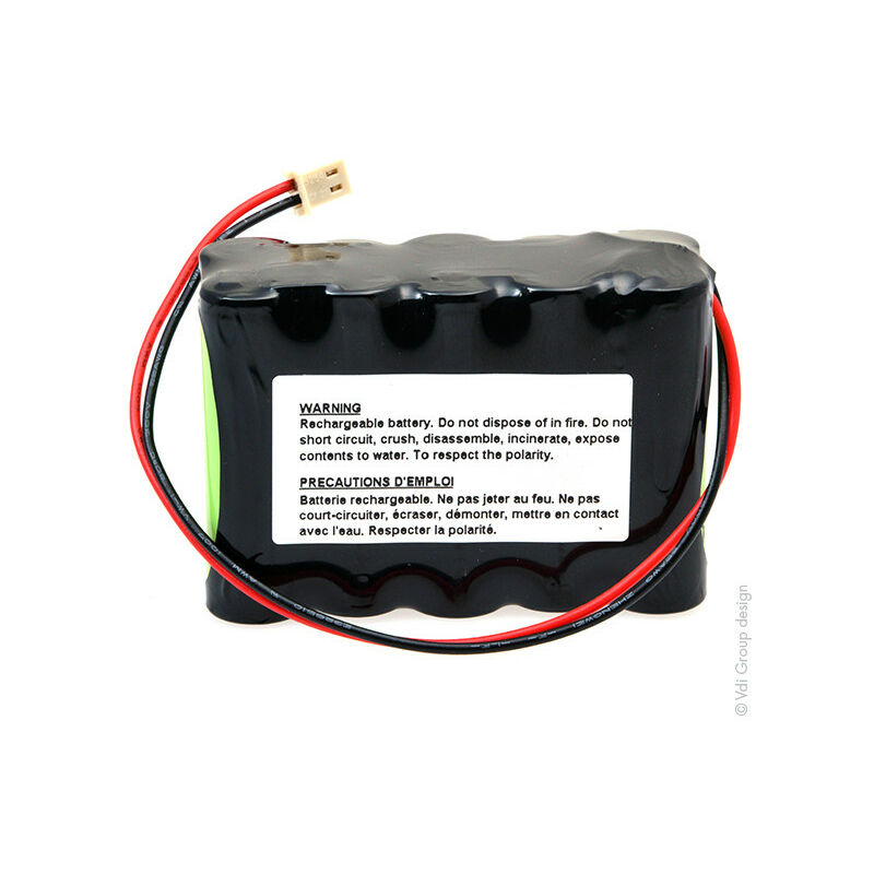 Batterie plomb AGM pour 6V 2.1Ah - 4Ah F4.8 - 1001Piles Batteries