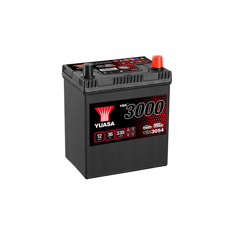 YUASA YBX3027 - Starterbatterie 12V / 60Ah / 550A (EN), 84,42 €