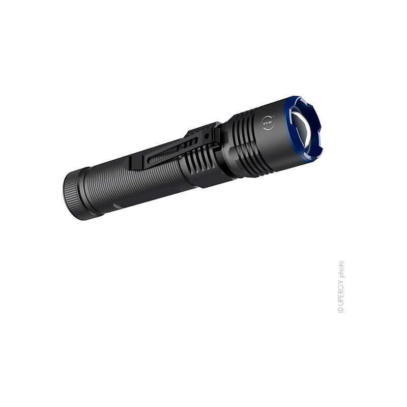 Lampe torche aluminium NX Tracker Pro Led Cob 8000 lumens rechargeable