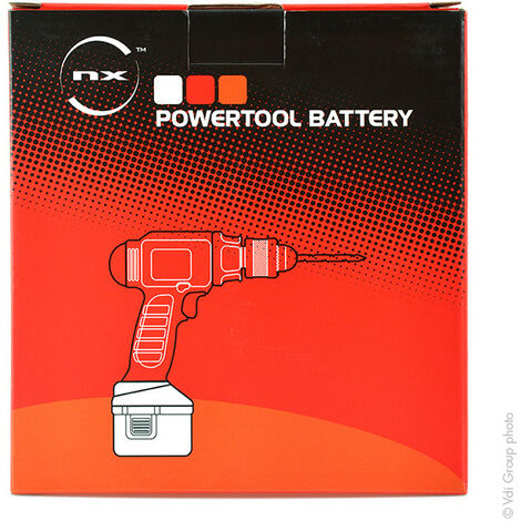 perforateur perceuse P107 ; 5 Batterie visseuse NX Compatible Ryobi One+ 18V 2Ah 